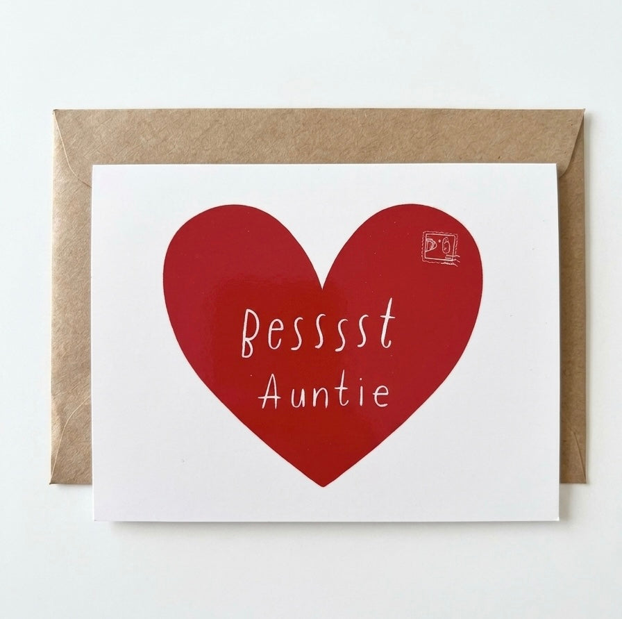 Best Auntie Card
