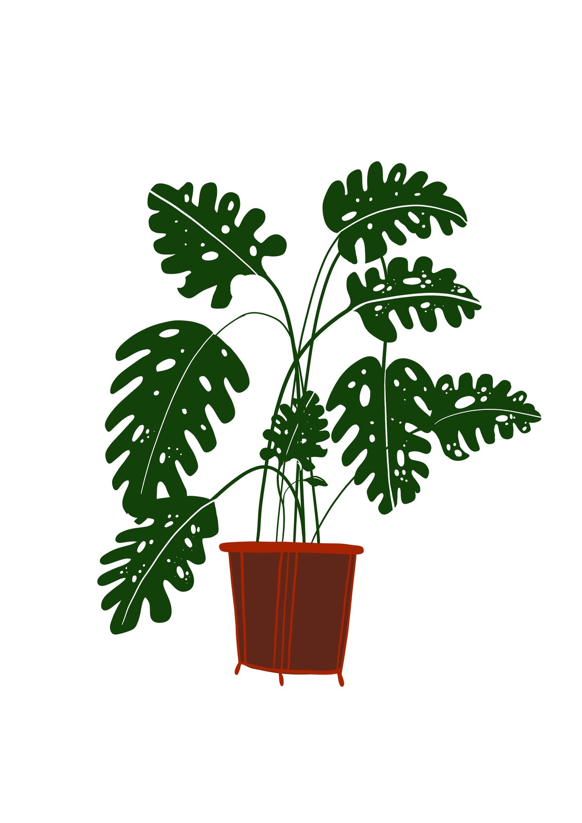 Wall Art- Monstera
